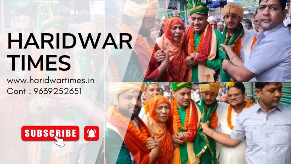 पिरान कलियर : दरगाह से दरगाह तक पैदल सफर, कलियर प्रेस क्लब ने स्वागत कर बढ़ाई रौनक