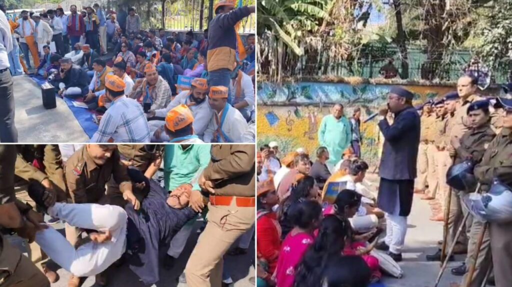 कानून-व्यवस्था पर सवाल, सुराज सेवा दल का हल्लाबोल — पुलिस पर बर्बरता के आरोप