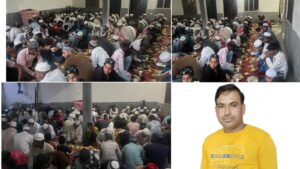 रहमतपुर में क्षेत्र पंचायत सदस्य नूर अली ने कराया सामूहिक इफ्तार, रोजेदारों ने मांगी अमन और खुशहाली की दुआ