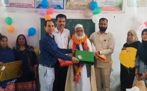 नारसन के पीरपुरा विद्यालय में विदाई समारोह, प्रधानाचार्य मोहम्मद इकराम सेवानिवृत्त