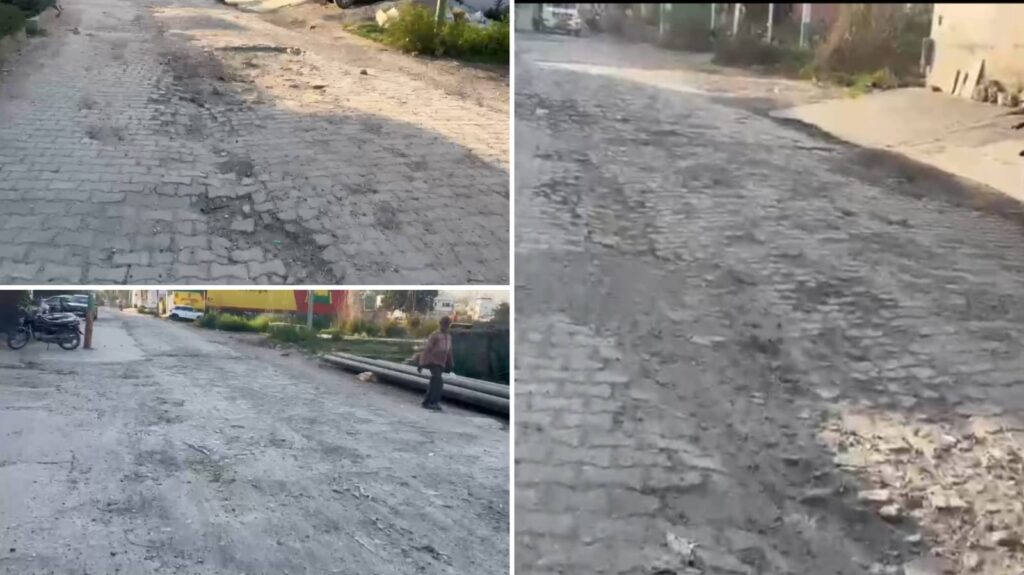 पीरपुरा संपर्क मार्ग बना हादसों का अड्डा, भारी वाहनों की आवाजाही से सड़क खस्ताहाल, ग्रामीणों ने दी आंदोलन की चेतावनी