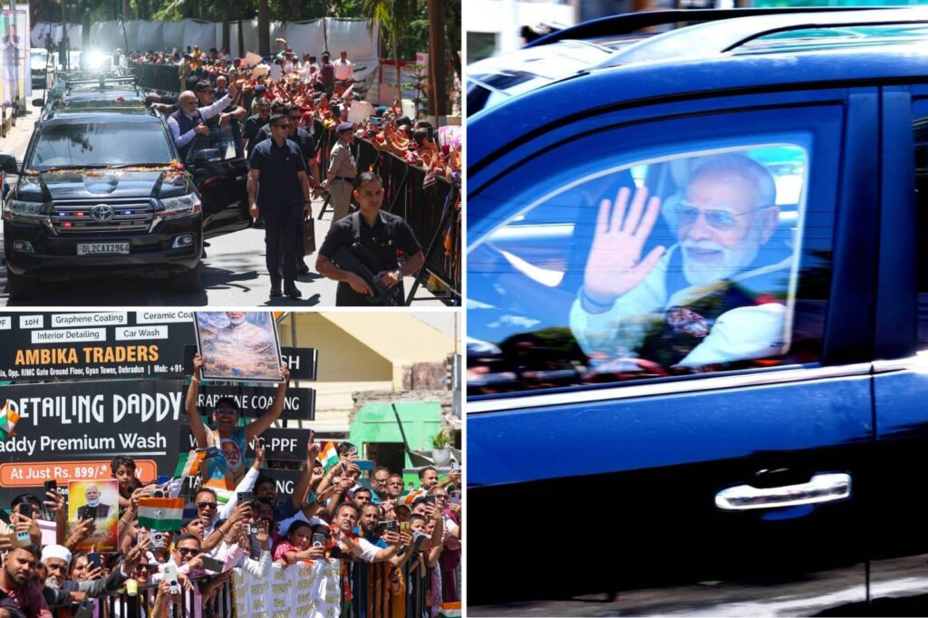 देहरादून में प्रधानमंत्री नरेंद्र मोदी का भव्य रोड शो, 12 किमी तक उमड़ा जनसैलाब; बोले—देवभूमि से मिलती है ऊर्जा